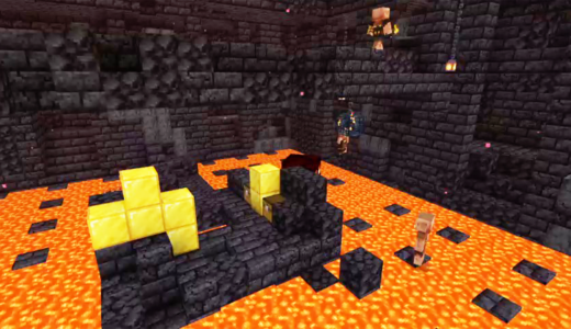 【Minecraft統合版】廃要塞の解説―宝物庫型